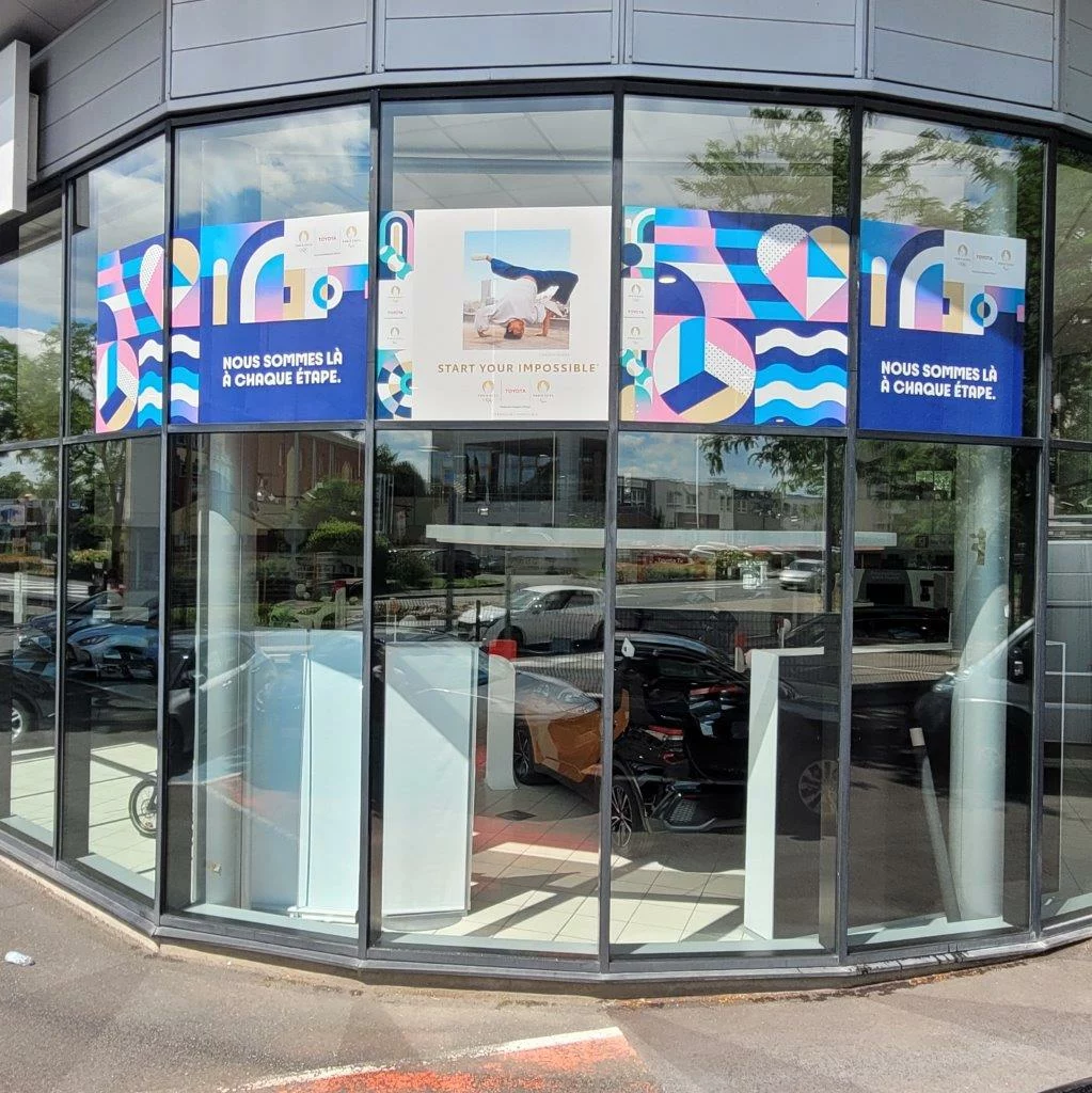 Toyota Villefranche -Vitrophanies JO